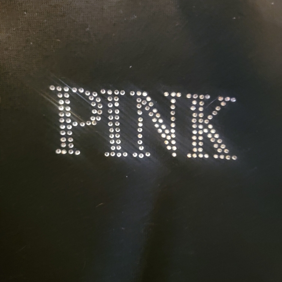 Victoria Secret Pink zip up rhinestone hoodie size small - Picture 3 of 5